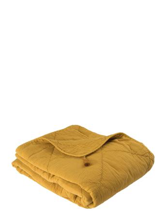 Plaid Cotton W Linentassels Home Textiles Cushions & Blankets Blankets & Throws Gul C'est Bon
