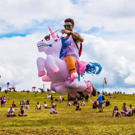 Yksisarvinen Ilmapuku - Hauska Ilmapuku - Premium