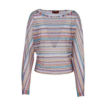 Missoni Longsleeve tops Hvid, Dame