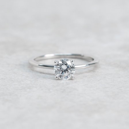 Förlovningsring Scilla, 18K vitguld : Diamanter - Labbodlade, Ring 87 - 1.00 Ct1 Carat - Förlovning- och vigselringar
