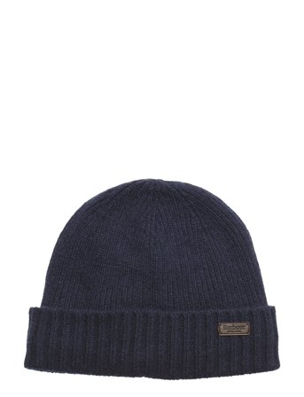 Barbour Barbour Carlton Beanie - Navy - ONE SIZE