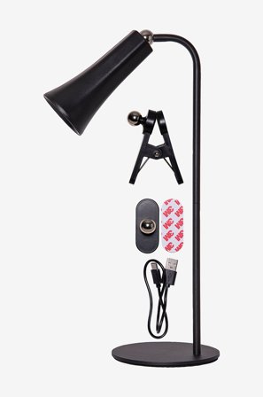 Star Trading - Toiminnallinen pöytävalaisin - Musta - Ladattavat valaisimet - - Homeroom