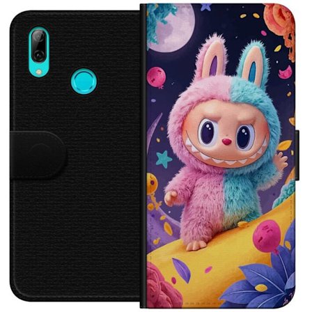 Kompatibelt Plånboksfodral till Huawei Huawei P smart 2019 Samlarfigur monsterkanin med hoodie edition
