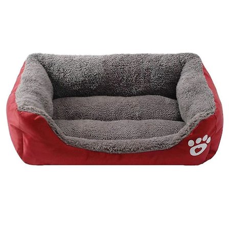Hundeseng, vaskbar hundesofa, kjæledyr hundekattseng, S: 45 x 35 x 12 cm KLB