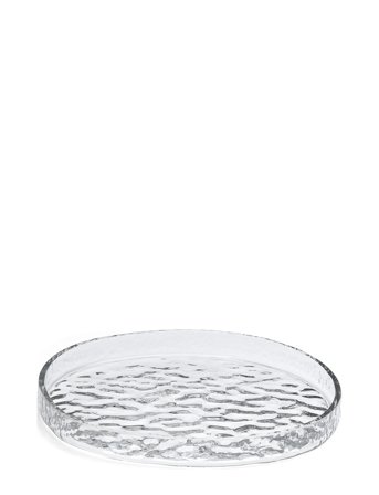 Cooee Design | Gry Platter 28Cm Clear | Ø 28 CM x 28