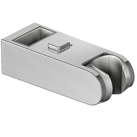 Brusehovedholder Slider Bar Post Holder, Krom Justerbar Højde Support Slider Bar Rail Head Holder 30x15 Crjjkoy*1