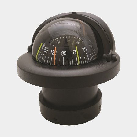 Riviera nedfälld kompass BU10 Urania 4", svart