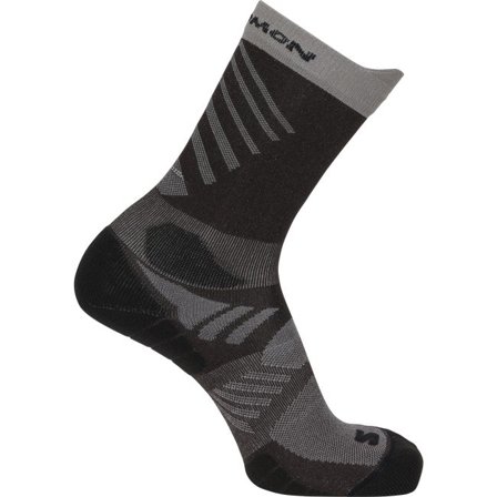 Salomon - Unisex ponožky Aero Crew - Black Coffee / Iron