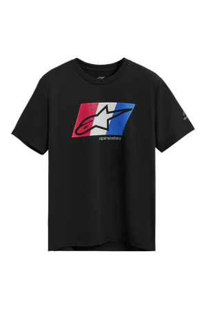 T-Shirt Alpinestars Global CSF Schwarz/Rot/Weiß/Blau XXL