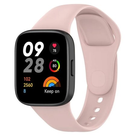 Officiellt handledsrem för Xiaomi Redmi Watch 3 Mjuk silikonersättningsarmband Färgrem för Redmi Watch3 Active Armband