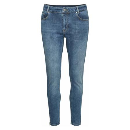 My Essential Wardrobe My Essential Wardrobe - 37 The Celinazip 101 High Slim Y Blå, Dame Skinny Jeans, Størrelse: W26