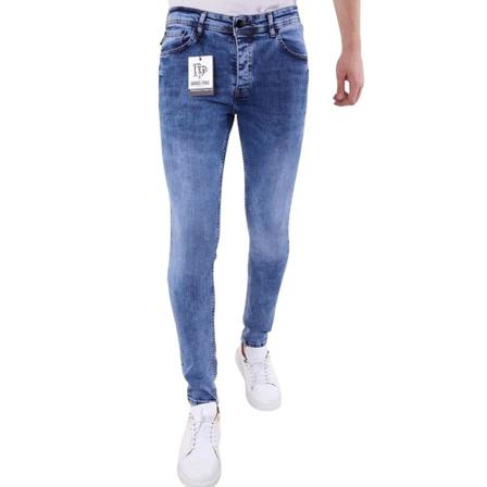 True Rise - Jeans - Blå - Herr - Storlek: W33, Herr, Storlek: W33