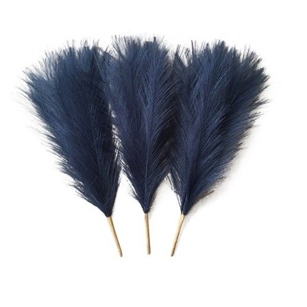 5 kpl Simuloitu Puwei keinotekoinen pampasruoho hääpaikka asetus tummansininen