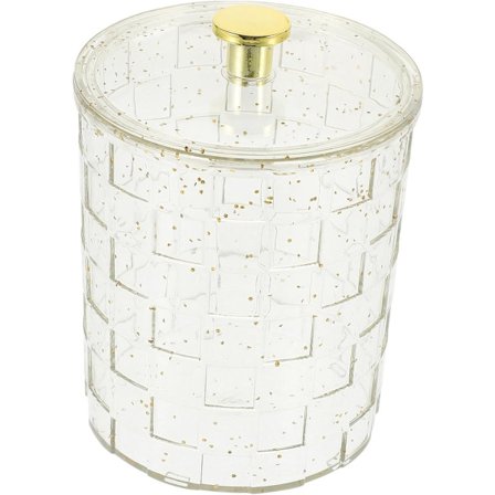 Säilyketölkit kosmetiikalle, karkeille, hiuspinneille, vanulapuille, vanupuikoille, säilytyslaatikot meikkipöydille ja peilipöydille, 