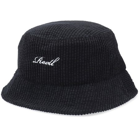 Reell - Black - bucket - Hat - Corduroy Manchester Black Bucket - Hatstore