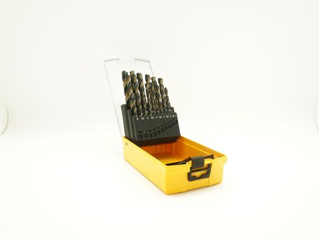 Ironside 201273 Borsett 25 stk. bor, 1–13 mm, 7-skjæres, Maskintilbehør & forbruk