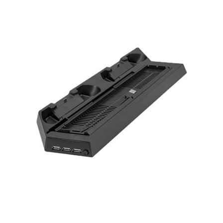 För PS4 2-i-1 Ny Extruderfäste Fläkt Ps4slim Fäste Fläkt Snabbladdare