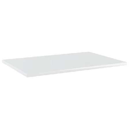 Vidaxl Hyllplan 8 St Vit Högglans 60x40x1,5 Cm Konstruerat Trä Vit