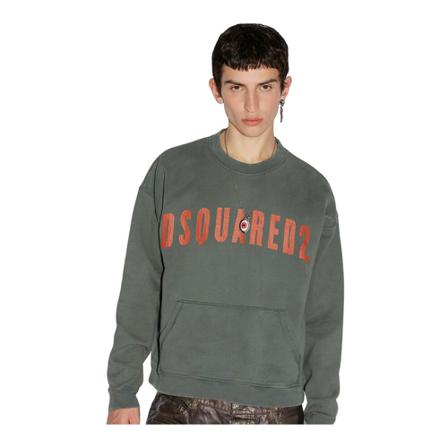 Dsquared2 Sweatshirts Grøn, Herre, Størrelse: L