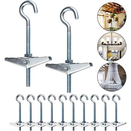 Tak Krokar M4 / 90mm Kolstål Takfästkrok Tog, ZQKLA