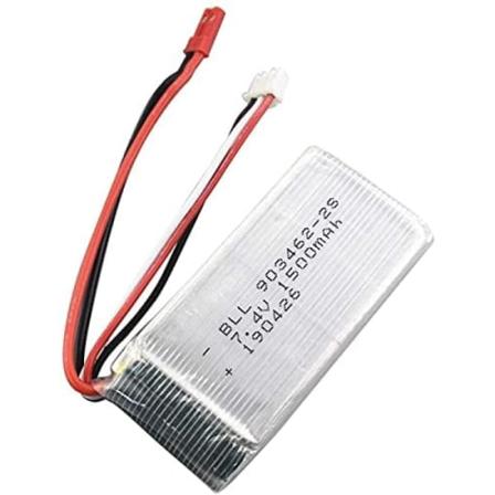 Genopladeligt Lipo-batteri (7,4V 1500mAh) til WLtoys V912 V262 A949V V913 L959 L979 WLtoys Q212G