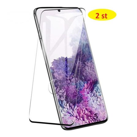 2 st top kvalitet heltäckande skärmskydd för s20 ultra