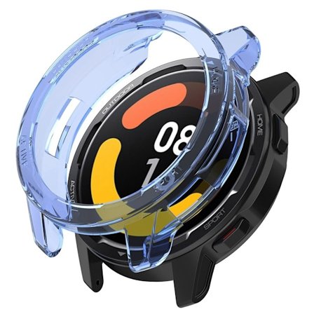 Xiaomi Watch S1 Active / Watch Color 2 transparent hölje - Transparent Blå