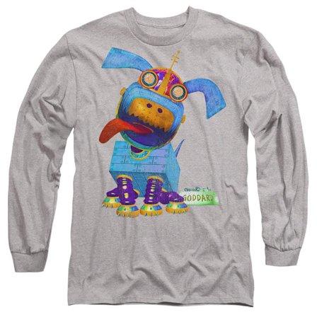 Jimmy Neutron Unisex Vuxen Goddard Neon T-Shirt M Sport Heather