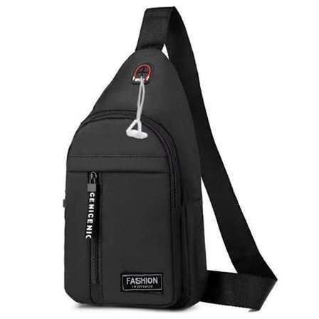 Herre Brystveske Skulderveske SVART