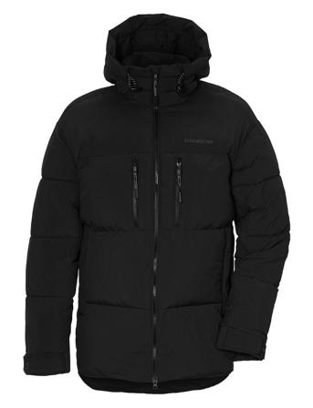 Hilmer Usx Jkt 2 Vuorillinen Takki Topattu Takki Musta Didriksons