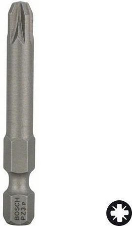 Bosch PZ3 Bits 3-pak 49mm, Maskintilbehør & forbrugsvarer