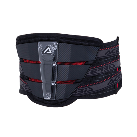 Acerbis Profile 2.0 Njurbälte Svart/Röd L/XL