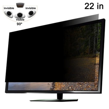 IC Datorns sekretessfilter 22/23/24 tum (tre olika storlekar) Anti-bländning, anti-repa, blockerar 96% UV