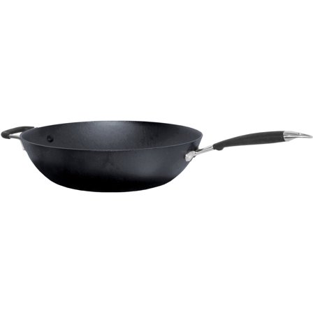 Ronneby bruk Valurautainen wokkipannu, 30 cm