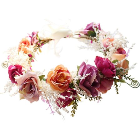 Krona Hårbånd Blomsterkrans Hårkrans Hårkrans