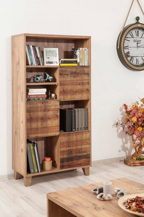 Hanah Home - Hylla Marina Flora 755 - Brun - Hyllor - Från Homeroom