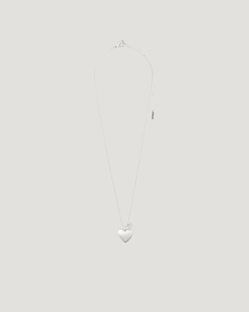 Pilgrim SOPHIA heart pendant necklace Sølvfarget Smykker Jente - Kids Brand Store