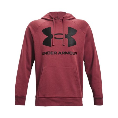 Under Armour Men's UA Rival Fleece Big Logo Hoodie Men long-sleeved sweaters Red S