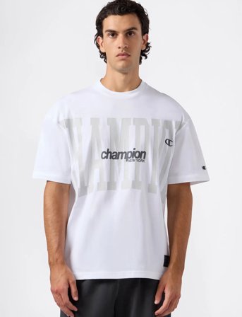 Champion Ss Tee - White - XS