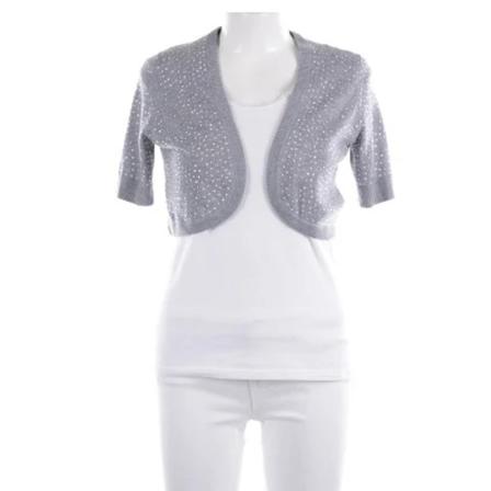 Michael Kors Pre-owned Pre-owned Viscose tops , Grijs , Dames , Maat: M
