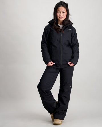 Peak Performance JR Maroon Insulated Pants Sort Jakker Pige - Kids Brand Store