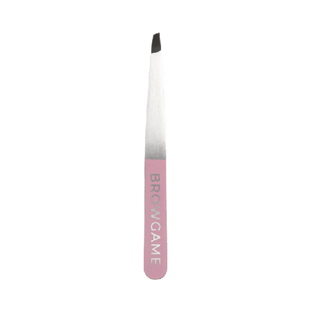 Browgame Original Tweezer Slanted - Pink Tillbehör Unisex 1 PCS