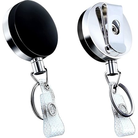 2-pakkaus raskaan sarjan metallimerkkiteline avaimenperä tunnusmerkkiteline metalli vedettävä avaimenperä tunnus Ree Hy