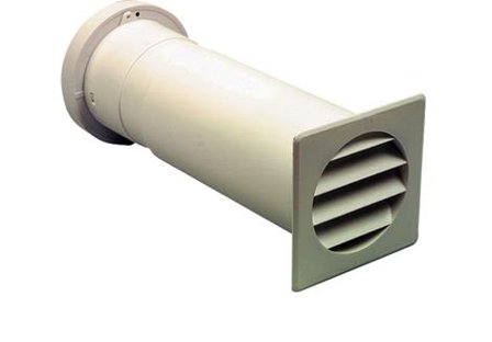 Habo 586 Sulkuventtiili seinämäpaksuudelle 260–370 mm., Ilmanvaihto