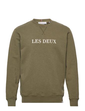 Les Deux Sweatshirt Svetari Collegepaita Vihreä Les Deux