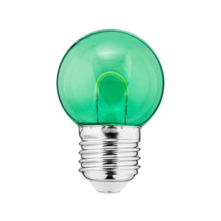 ThorgeOn Grønn LED-pære til Lysslynge Filament E27 1W