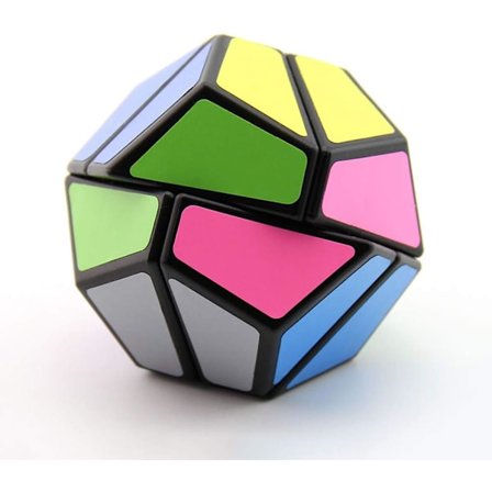 2-lagers 2x2 Megaminx Kub Sticker 2×2 Pentagonal Dodekaeder Hastighetskub Pussel Leksaker Hjärnteasers