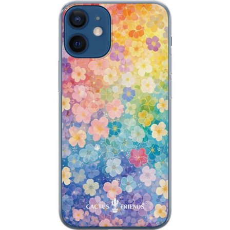Yhteensopiva Puhelinkuori Apple iPhone 12 Cactus and Friends – RainbowBloom
