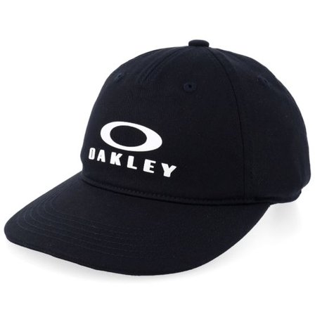 Oakley - Svart adjustable Keps - Session Cap Black Adjustable @ Hatstore
