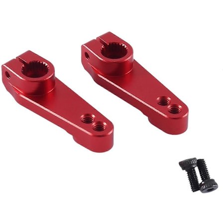 2 kpl Metallinen 25T Servo Sarvi Servo Varsi 8247X TRAXXAS TRX4 TRX6 Axial SCX10 YK4102 1/10 RC Crawler C